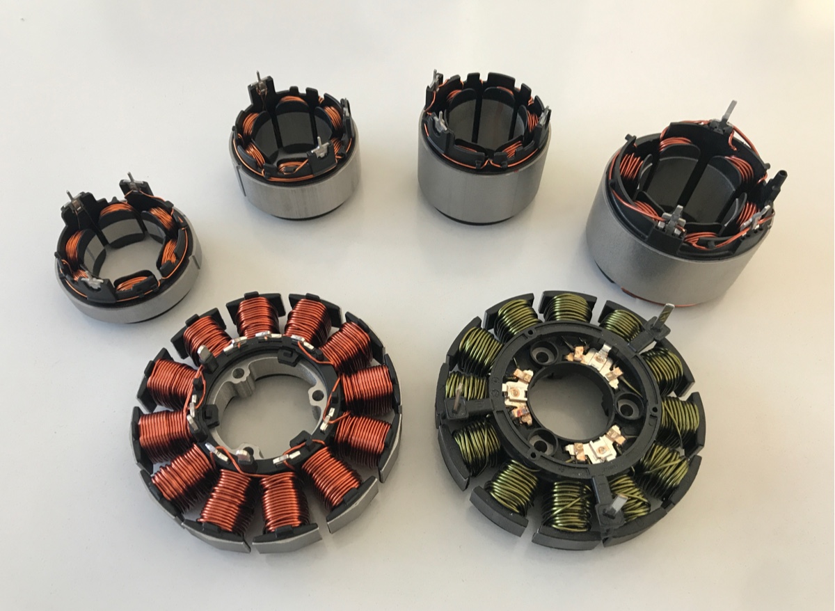 ECB Brushless motors stators